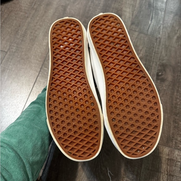 Vans leather Old Skool shoes - light grey size 9 - Picture 6 of 6